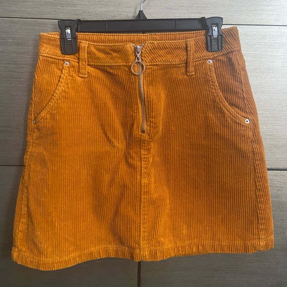 Arizona Jean Co. Rustic Orange Skirt - Picture 3 of 5